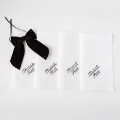 Thank Full Dinner Napkins, Set of 12