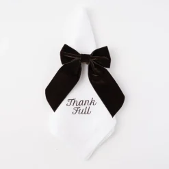 Thank Full Dinner Napkins, Set of 12