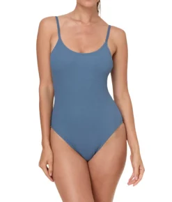 The Amalfi One Piece in Slate