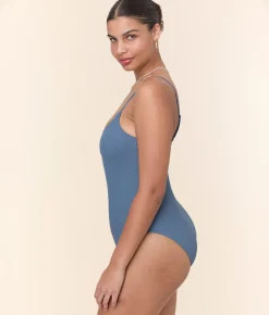 The Amalfi One Piece in Slate