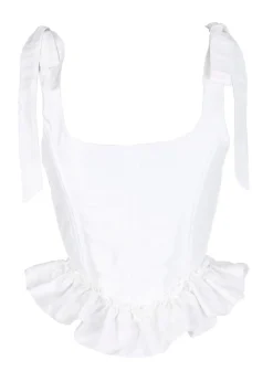 The Antoinette Corset In White