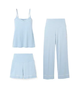 The Basics Maternity Set in Periwinkle