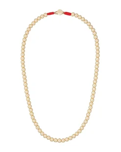 The Bigger Bead Necklace in Gold