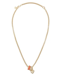 The Box Chain Charm Necklace