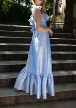 The Camille Dress in Powder Blue