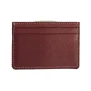 The Card Holder in Deep Red