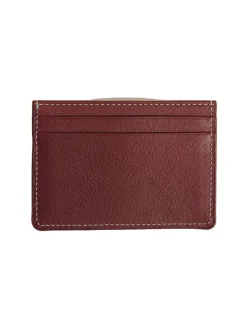 The Card Holder in Deep Red