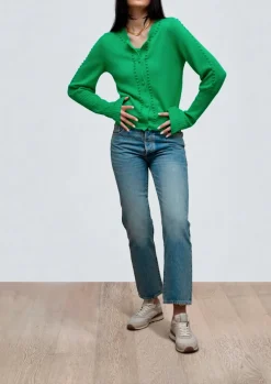 The Chelsea Cardigan in Green