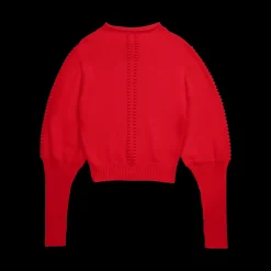 The Chelsea Sweater in Red
