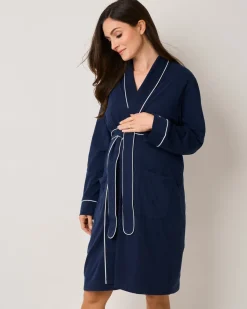 The Cozy Maternity Set in Navy