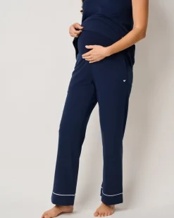 The Cozy Maternity Set in Navy