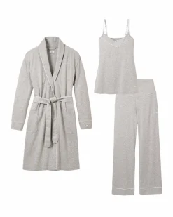 The Cozy Maternity Set in Light Heather Grey