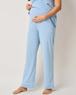The Cozy Maternity Set in Periwinkle
