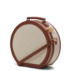 The Editor in Brown Hatbox Small