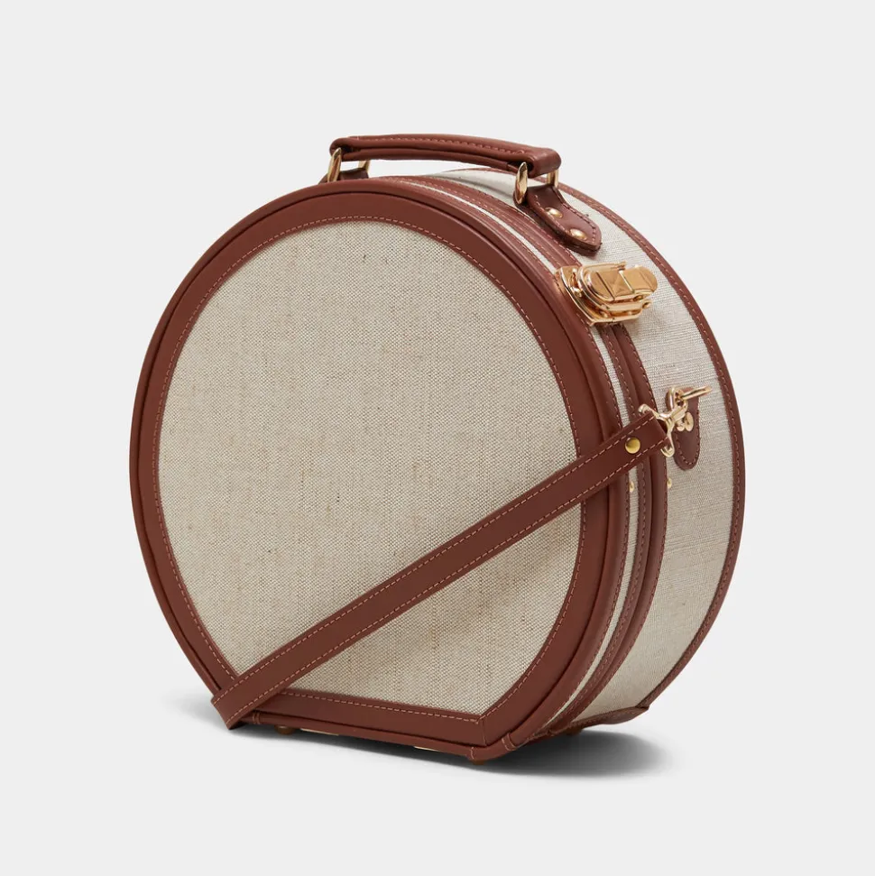 The Editor in Brown Hatbox Small