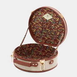 The Editor in Brown Hatbox Small