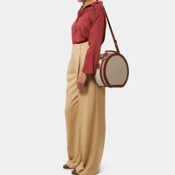 The Editor in Brown Hatbox Small