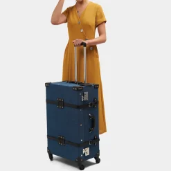 The Editor in Navy Check In Spinner