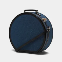 The Editor in Navy Hatbox Large