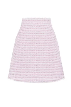 The Ella Skirt in Pink & White