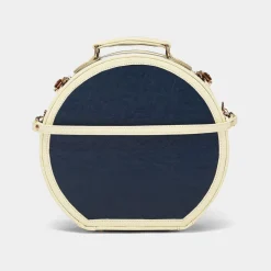 The Entrepreneur - Navy Small Hatbox