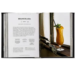 The Essential Cocktail Book in Bonded Leather