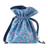The French Cordelle Pouch Bag in Blue