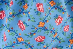 The French Cordelle Pouch Bag in Blue