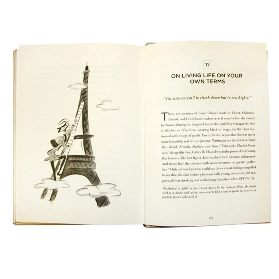 The Gospel According to Coco Chanel in Bonded Leather