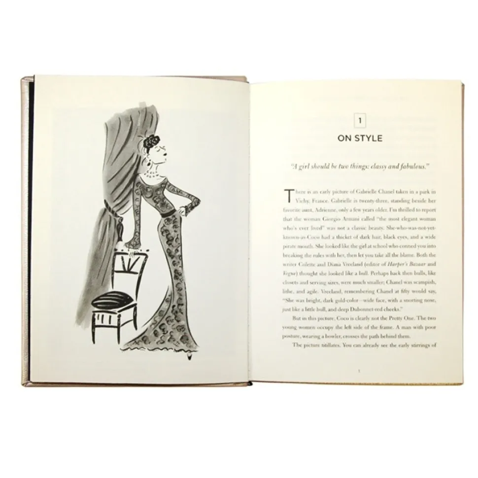 The Gospel According to Coco Chanel in Bonded Leather