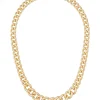 The Graduated Link Necklace in Gold