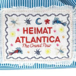 The Grand Tour Collection Pouch in Blue