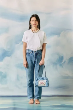 The Grand Tour Collection Pouch in Blue