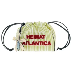 The Grand Tour Collection Pouch in Hand Painted Lime