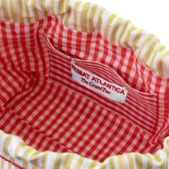 The Grand Tour Collection Pouch in Hand Painted Lime