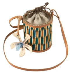 The Grand Tour Collection Cupid Madras in Blue & Green