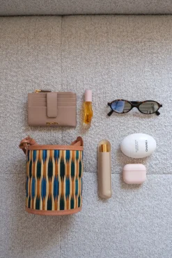 The Grand Tour Collection Cupid Madras in Blue & Green