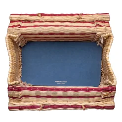 The Grand Tour Collection Beach Basket in Red