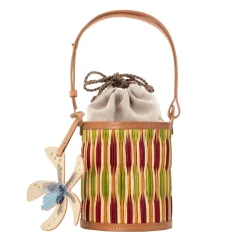 The Grand Tour Collection Cupid Madras in Lime