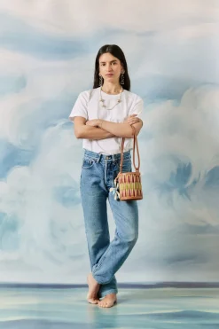 The Grand Tour Collection Cupid Madras in Lime