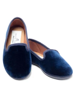 The Hamptons Loafer, Navy Velvet