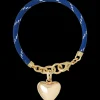 The Happy Cord Charm Bracelet in Blue