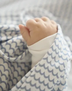 The Hospital Stay Luxe Set in Periwinkle & La Mer