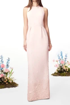 The Indre Gown in Pale Pink