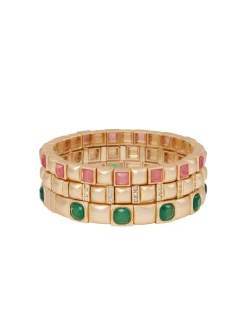 The Jeweled Bracelet Stack