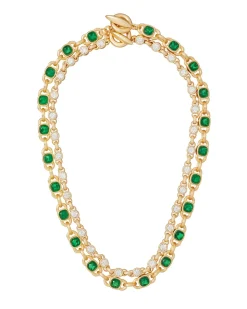 The Jeweled Link Necklace Set