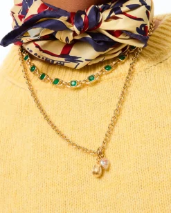 The Jeweled Link Necklace Set