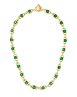 The Jeweled Link Necklace Set