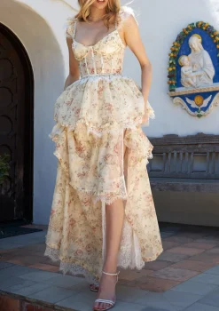 The Jolie Dress in Carmel Valley Rose