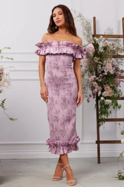 The Lilac Dress in Lilac Tapestry Rose
